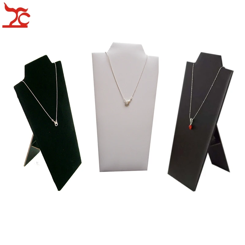 Прямая продажа деревянное ожерелье стенд ювелирные изделия кулон Дисплей