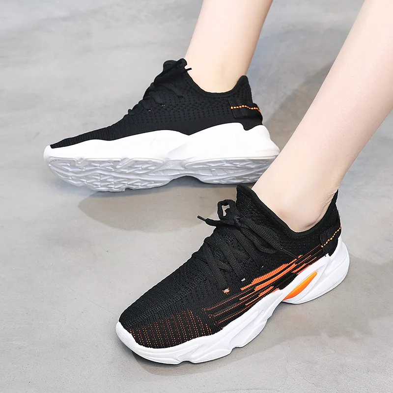 2019 новые летние вразлёт плетение Женская обувь в Корейском стиле Повседневные