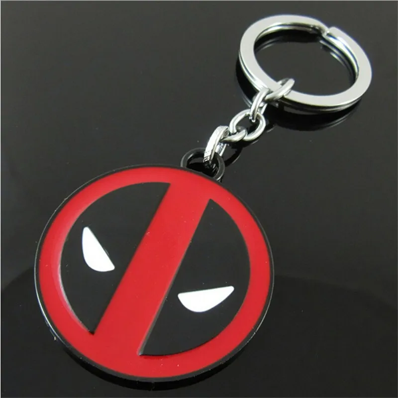 Горячие Дэдпул брелок Маска оптовая|key ring|wholesale key ringsdeadpool keychain |