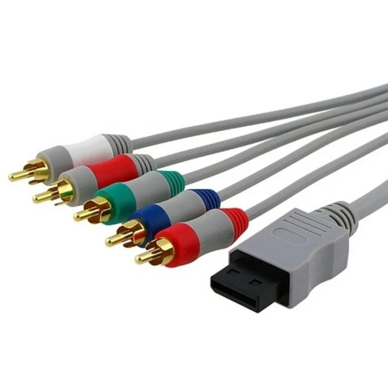 1 8 м 6 футов HDTV компонент AV аудио видео кабель 5RCA Шнур адаптер для игровой консоли
