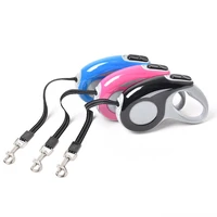 retractable pet leash dog leash running rope auto contraction automatic extending rope walking leashes