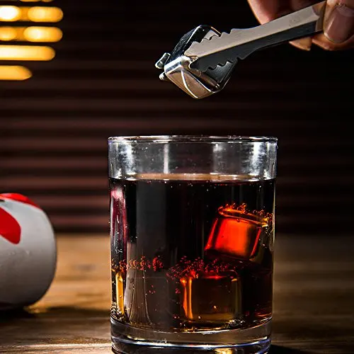 Виски камни Нержавеющая сталь кубики льда применение для вина Soda напитки набор