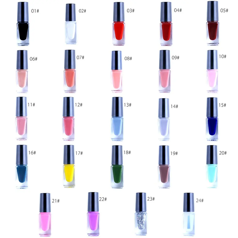 

Water soluble peelable Nail Polish Lacquer Art Decoration Nail Art
