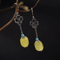 s925 pure silver restoring ancient ways do old mosaic turquoise ms high grade pendant earrings wholesale beeswax amber