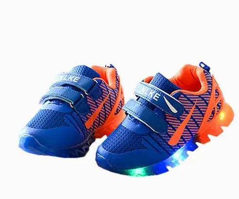 Бесплатная доставка новинка 2016 года сезон весна дышащая модная детская обувь для