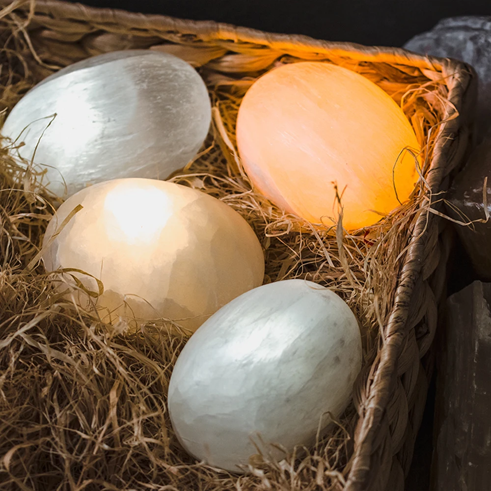 Миниатюрный Креативный светодиодный ночник Stone egg для общежития романтическая