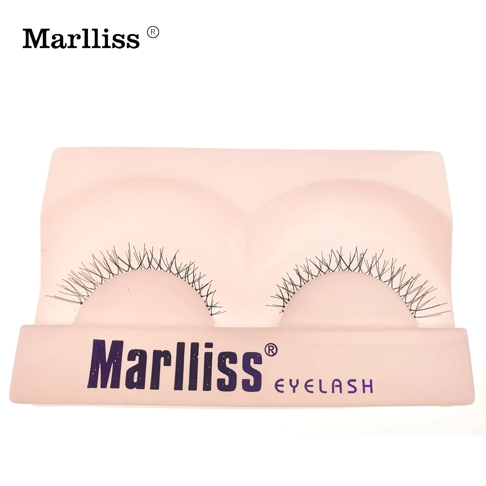 Marlliss высокое качество крест-накрест нижние ресницы для дам можно повторно