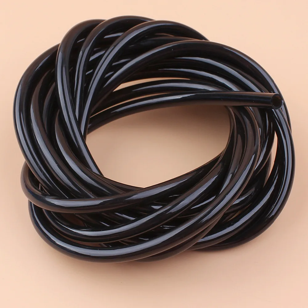 

5M Black Gas Fuel Line Hose for Husqvarna Stihl Echo Poulan Craftsman Briggs Stratton Trimmer Brushcutter Weedeater Chainsaws