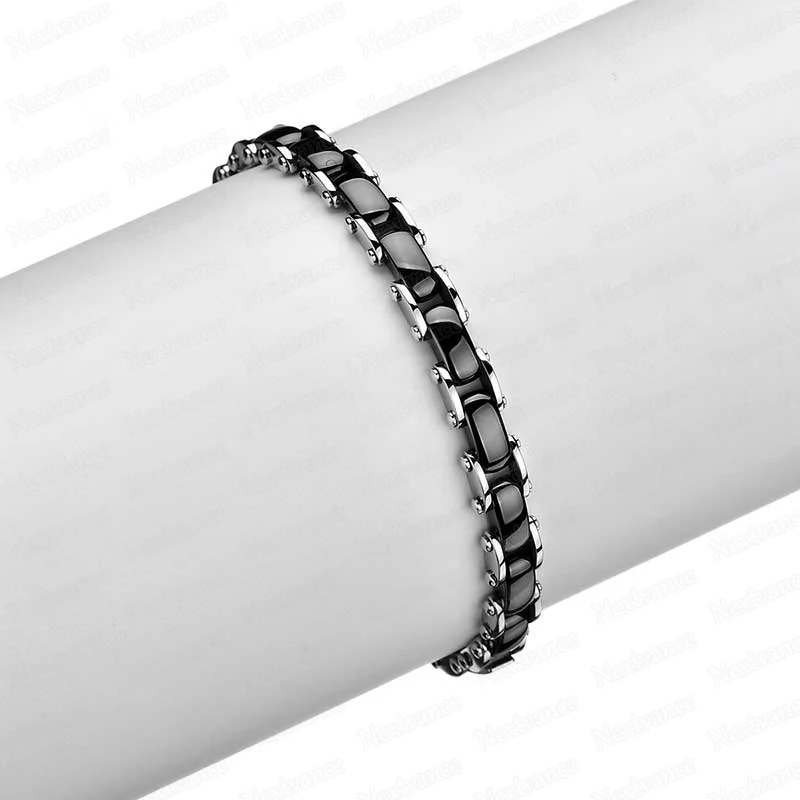 Style9 Nextvance, подвеска в виде руля из нержавеющей стали, браслеты с якорем, черно-белые керамические браслеты, браслеты для унисекс, навигационные подарки - Окраска металла: Style9