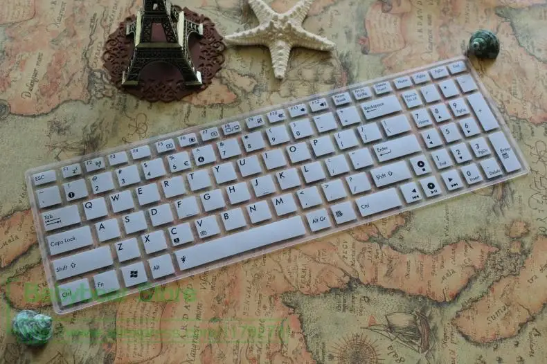 Силиконовый чехол для клавиатуры ноутбука Asus Fl5500Ld Fl5600 Fl5800 F554L Fx Plus Jx4720 Zx50Jx X550V