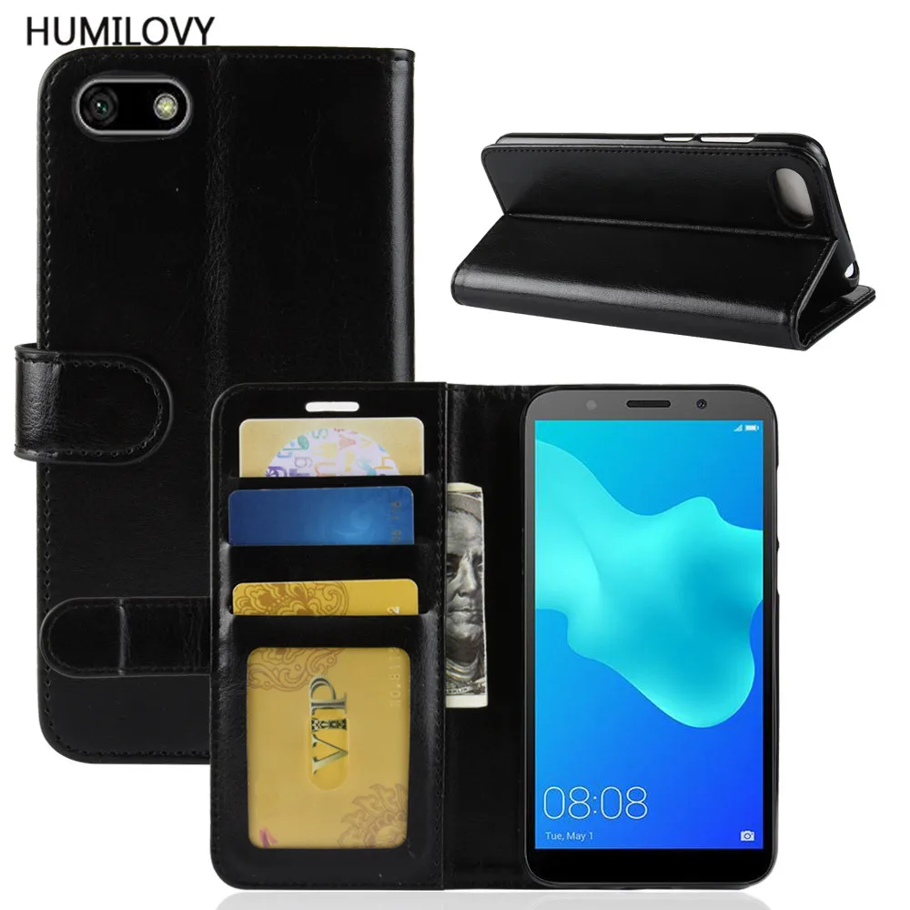 Чехол для honor 7A чехол Huawei Honor DUA L22 5 45 дюймов из искусственной кожи Y5 2018 чехлы