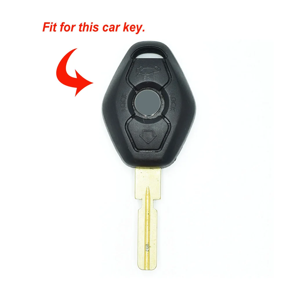 Силиконовый чехол для ключей от машины 3 кнопки дистанционного брелока держатель