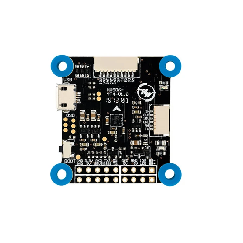 Оригинальный Hobbywing 45A 4in1 BLHeli32 ESC DShot1200 и xrotor Micro F4 G2 полета контроллер Combo для FPV