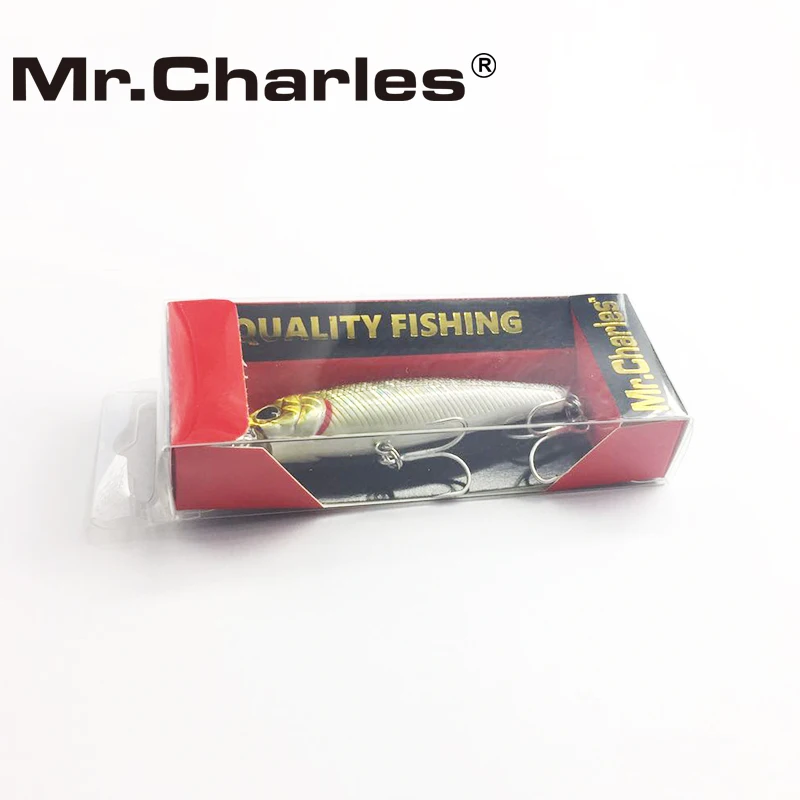 Mr.Charles CMC007 Fishing Lures , 70mm/8.3g 0-1.0m Floating Super Sinking Minnow Swimbait Crankbait Fishing Tackle Bait