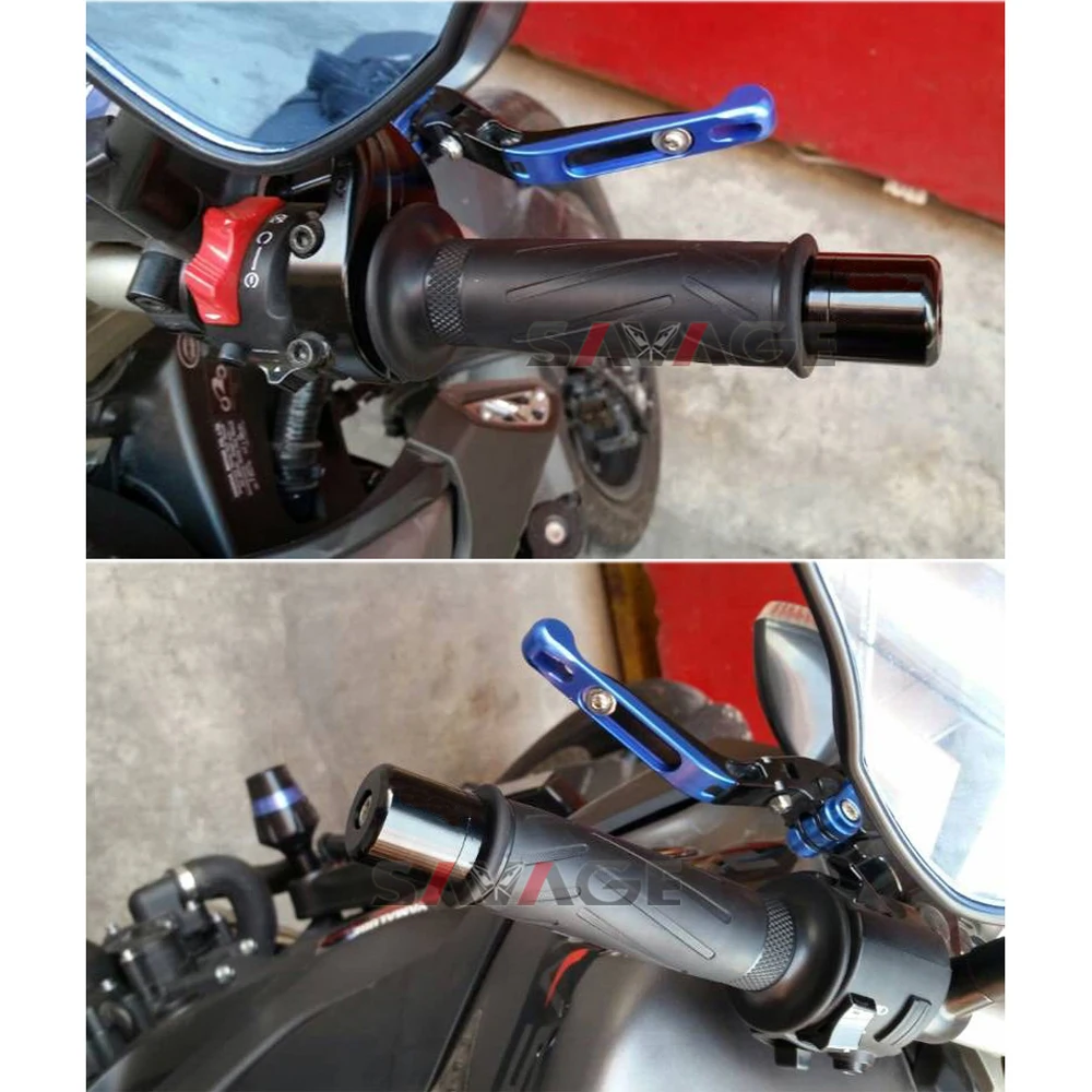 Руль Ручка бар концы слайдер для YAMAHA R6 R6S MT 07 FZ 09 10 XJ6 аксессуары мотоциклов CNC|Ручки