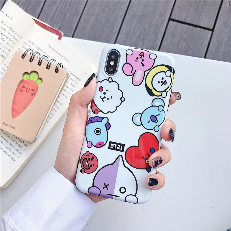 Sdreefge IMD Мультяшные Забавные Животные ТПУ мягкий чехол для телефона iphone XS MAX X XR 8 6s 6
