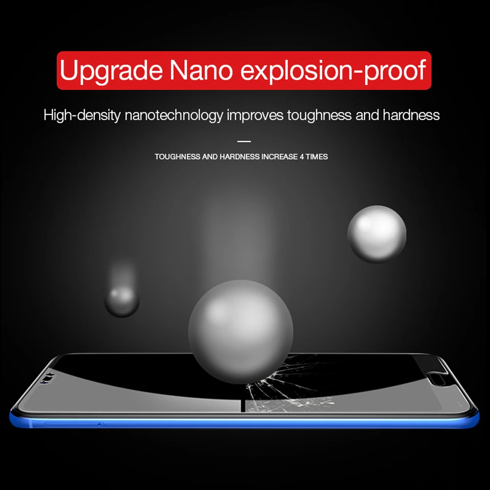 2.5D пленка для Huawei Honor V10 протектор экрана закаленное стекло защитная 9 H|Защитные