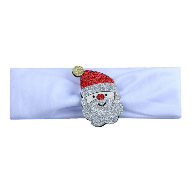 1 шт. милые рождественские повязки на голову с Санта Клаусом для маленьких