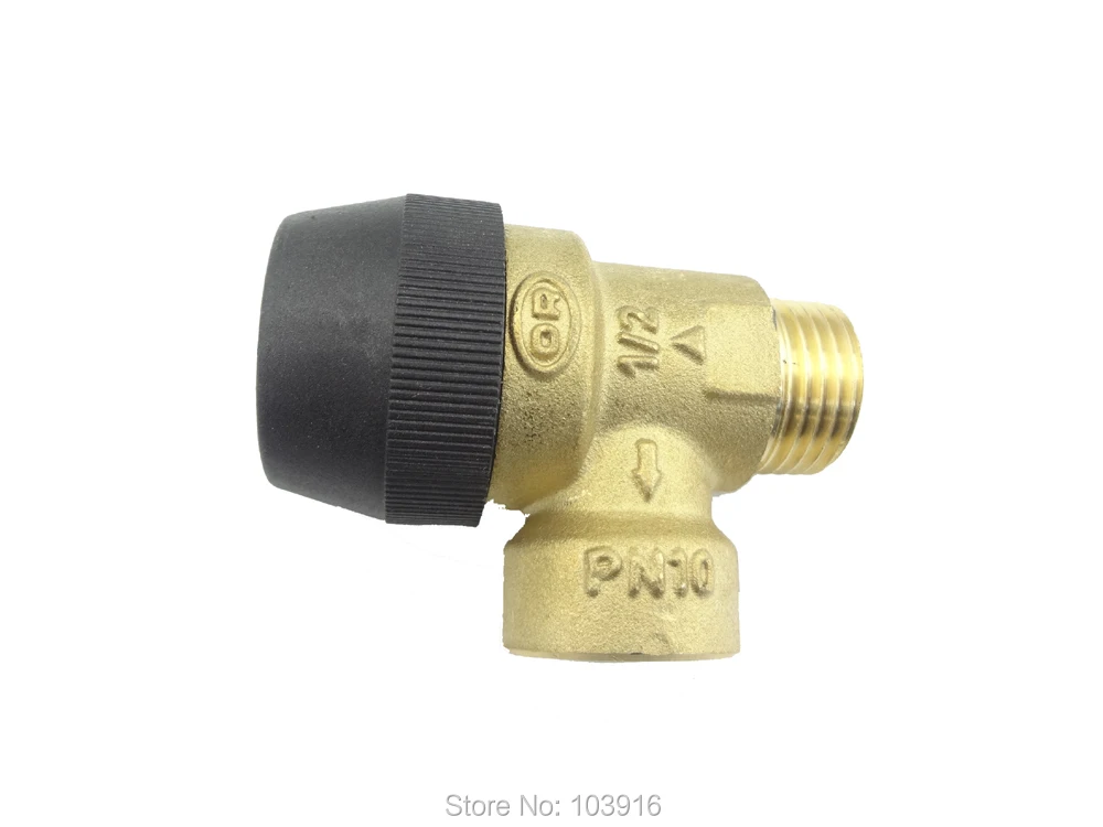 Предохранительный клапан для солнечного водонагревателя 1/2 дюйма 6 бар