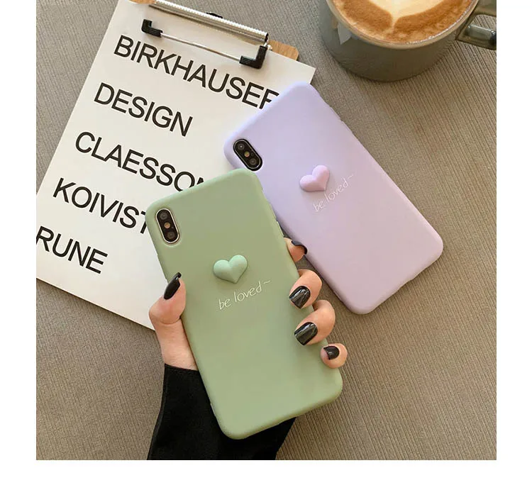 GlamPhoneCase трехмерный маленький чехол для телефона iPhone X XS Max XR мягкий силиконовый 7 8 6