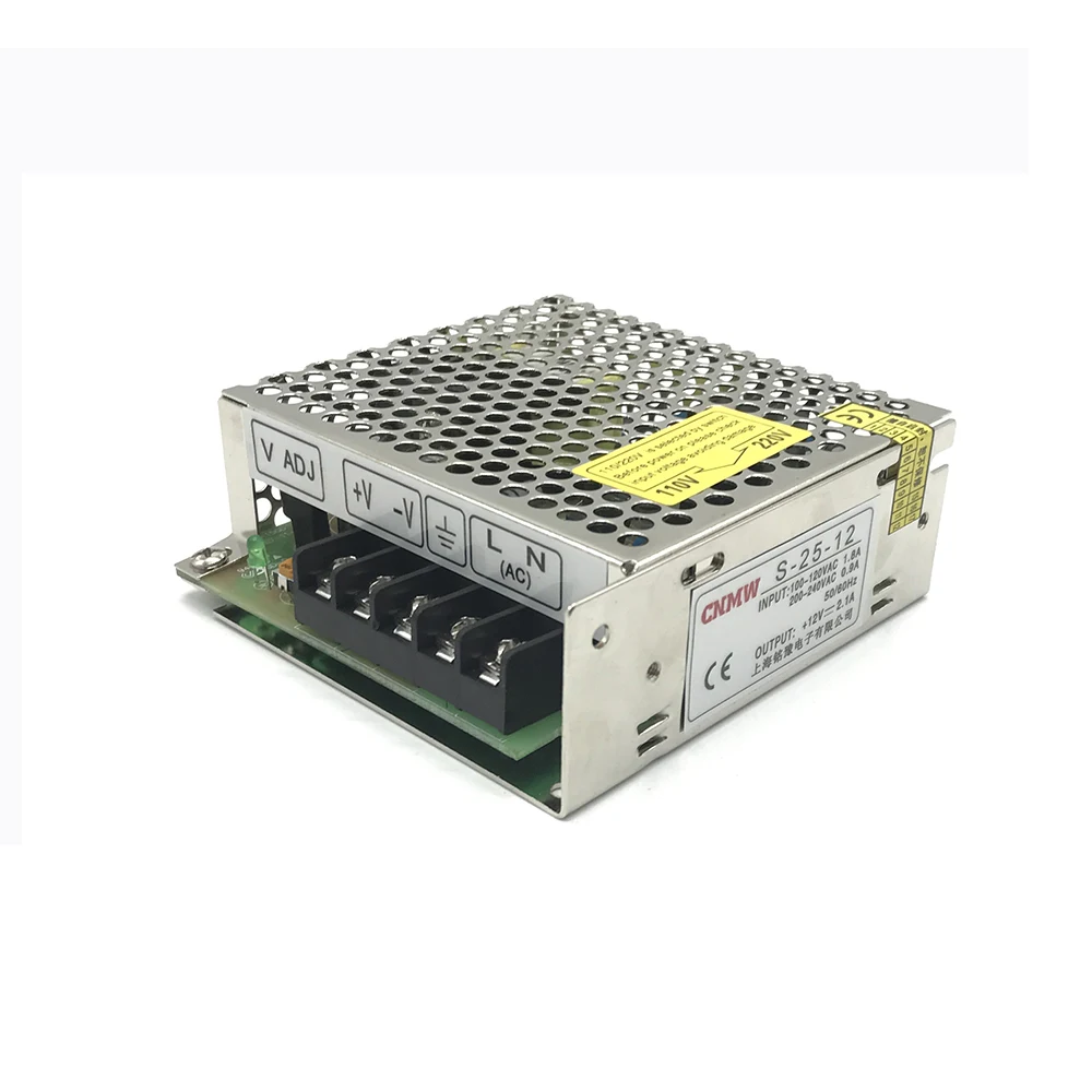 AC 110V 220V к DC 24V 15W 0.7A одиночный выходной режим переключения питания SMPS