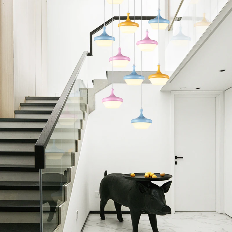 Современные светодиодные подвесные светильники для столовой кухни подвесной