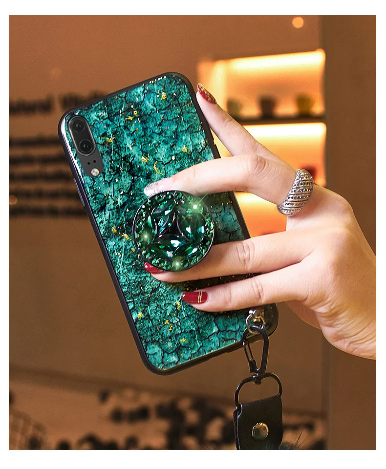 Для huawei P30 Pro Lite Nova 6 6SE 5 5i 5T 4e P20 3e 4 3 3i Honor 10 8X макс. 20 V20 Коврики 30 Чехол Крышка с блестками юбка-баллон из плюша в виде ракушки