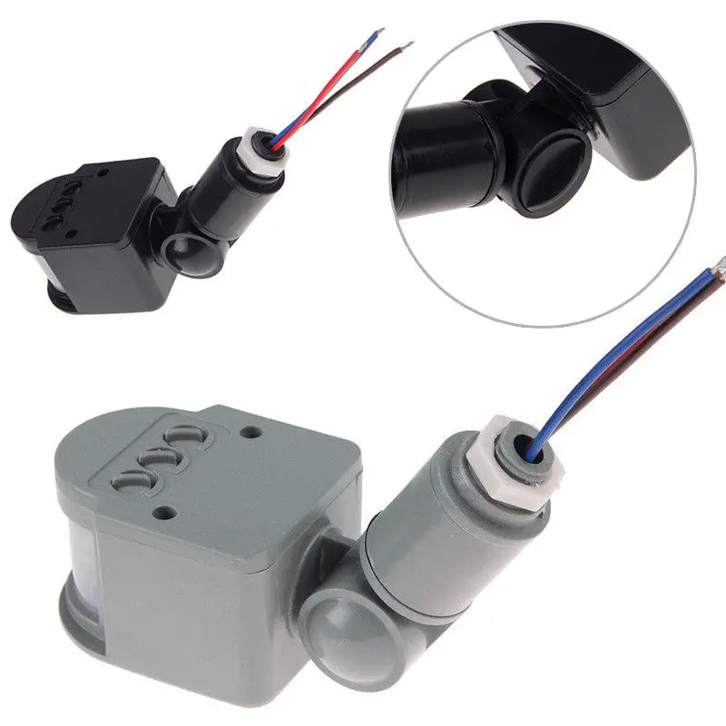 Motion Sensor Wall Switch 85V~260V Detector Automatic Infrared PIR 180 Degree Rotating Outdoor Timer Light | Обустройство дома