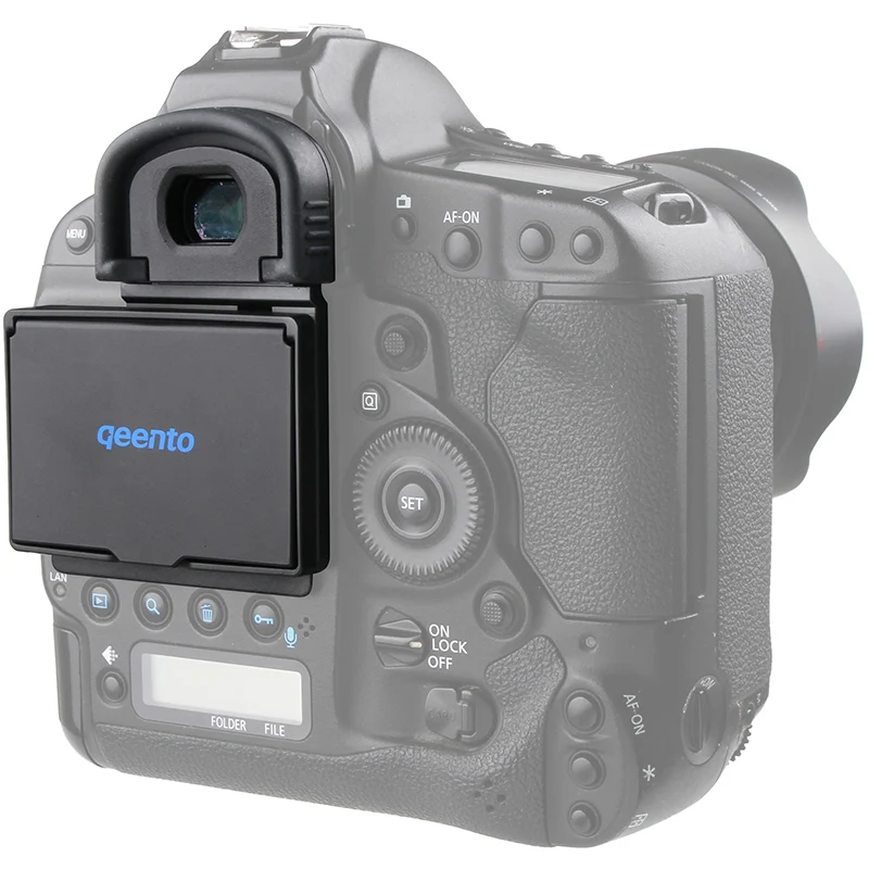 

qeento LCD Screen Protector Pop-up sun Shade lcd Hood Shield Cover for CANON 1DXII 1DX2 1DX MARK II 2 Digital CAMERA