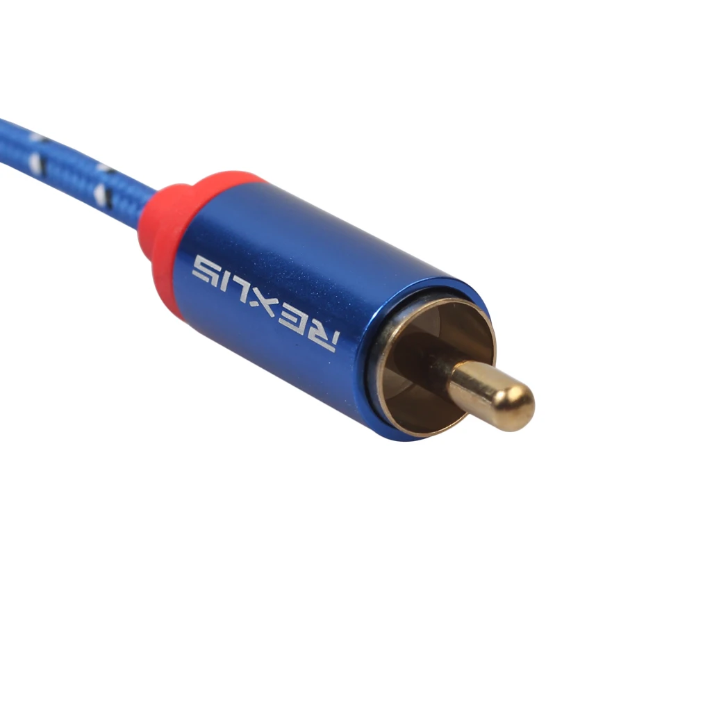 Кабель RCA REXLIS 2RCA на 3 5 аудиокабель мм разъем AUX кабель для усилителя наушников