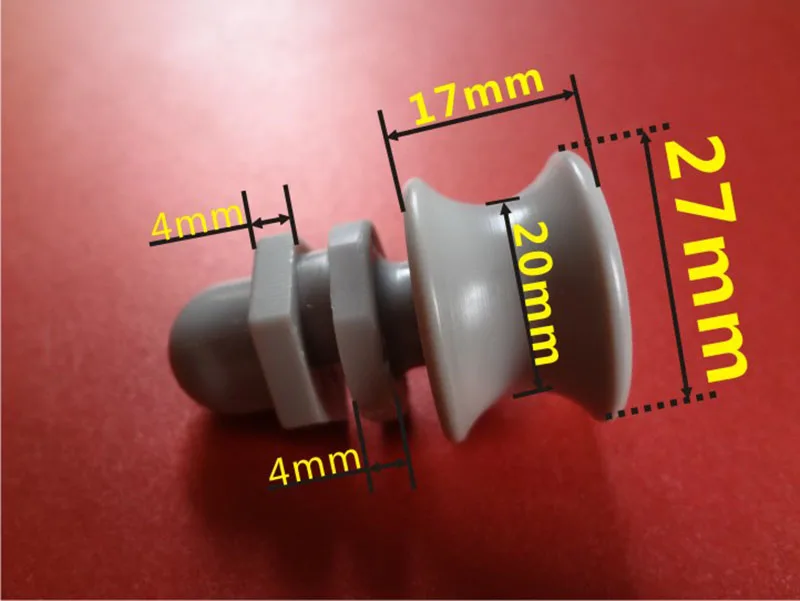 Новинка 4 шт. ролик для раздвижной двери из стекла душевой комнаты подвесной