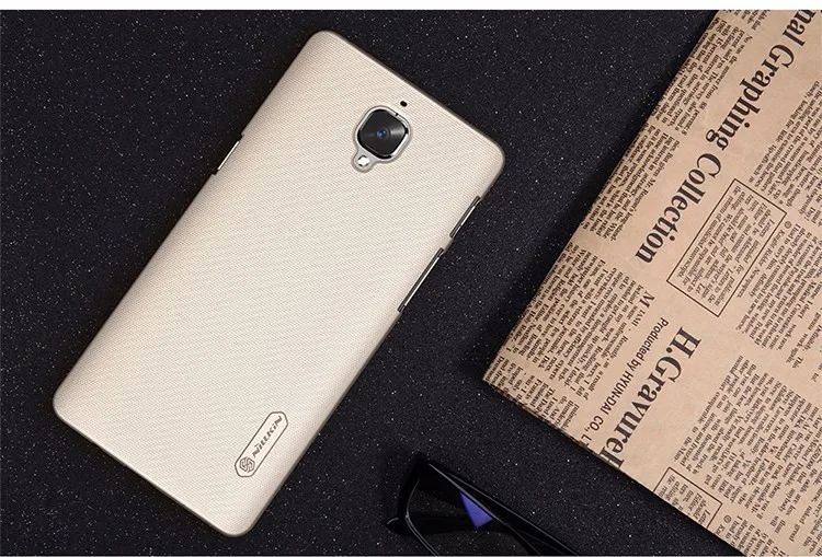 Для oneplus3 A3000 Nillkin Матовый Супер Щит PC Back Cover Case oneplus one 3 Защитный Телефон |