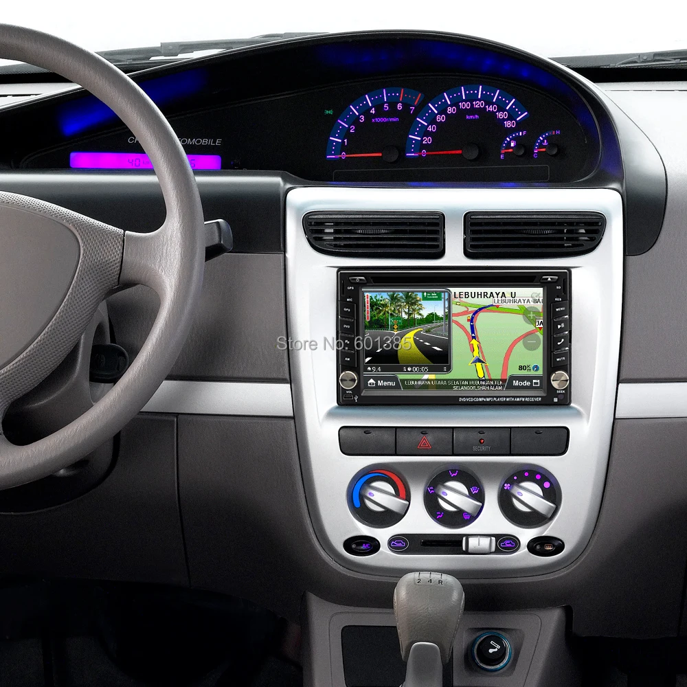 Beste 2 DIN 6.2 Inch Universele Auto Dvd-speler-Windows CE 6.0 OS, 800x480 Resolutie, GPS, IPod/iPhone Ondersteuning, RDS, Bluetooth