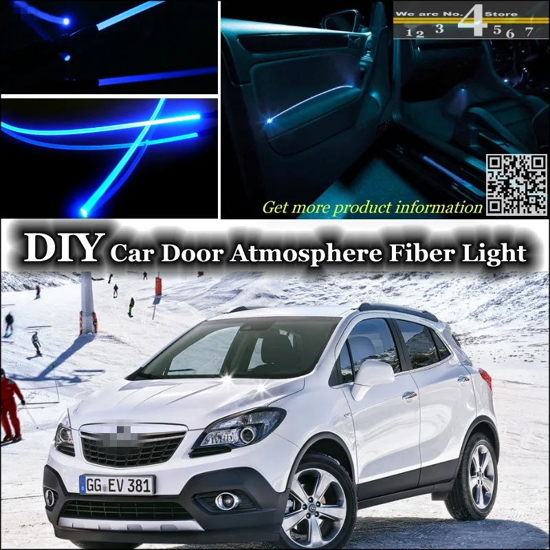 Подсветка салона волоконно оптический светильник для Opel Mokka Buick Encore Vauxhall