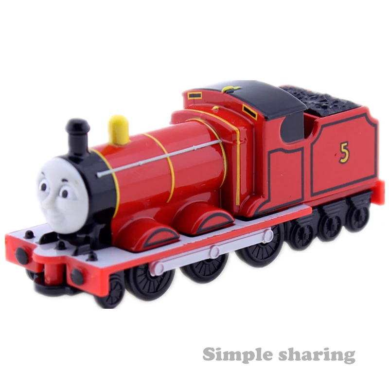 Takara Tomy Tomica no.04 Джеймс Паровозик локомотив модель комплект литья под давлением