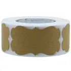 300 шт. в рулоне, 2*1,2 дюйма, пустые наклейки, этикетки, наклейки для скрапбукинга, наклейки для упаковки и свадебного украшения сделай сам