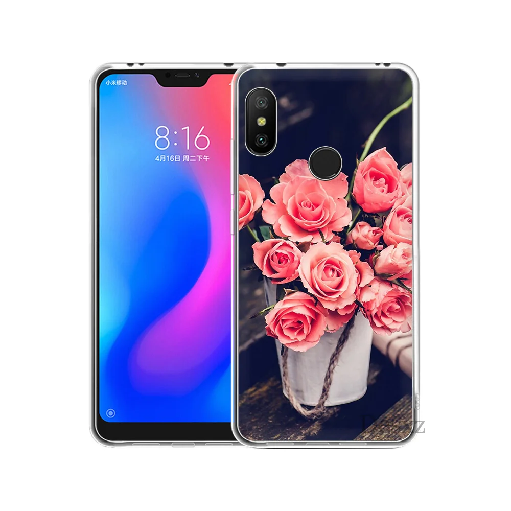 Чехол для телефона с изображением цветов розы пиона Redmi Note 3 4 4X 5 5A 6 Pro Prime Protect |