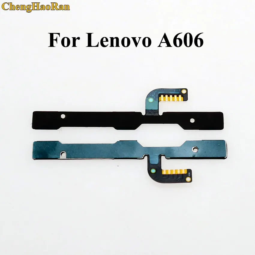 For Lenovo A606 ChengHaoRan для lenovo A2010 A2020 A5000 A6000 K3 K4 K5 Примечание K900 Vibe X2 C2 S1 включение/выключение питания, громкость кнопки дистанционного ключа переключателя звука с гибким кабелем - Цвет: For Lenovo A606