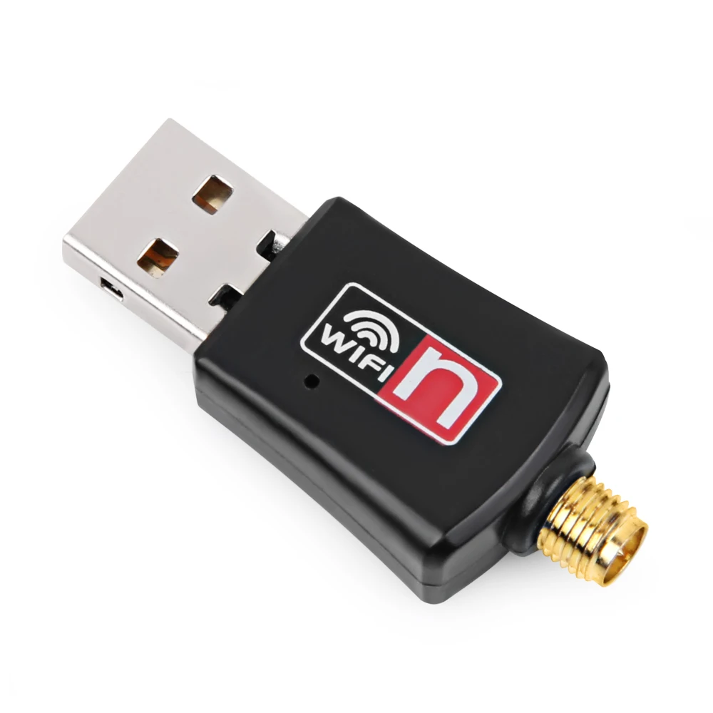 300 Мбит/с беспроводной Wifi адаптер USB приемник с 2 дБ антенной Lan сетевая карта