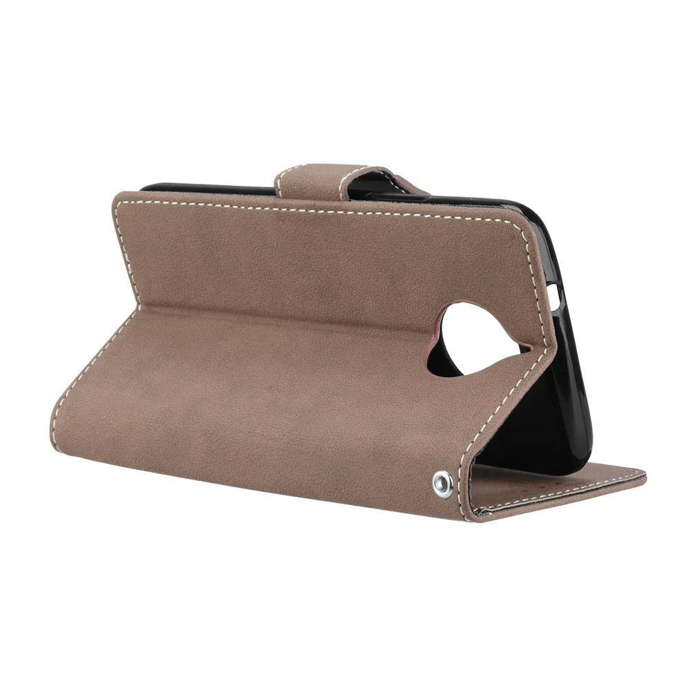 Wallet Case For Moto G5s Plus XT1803 XT1805 XT1804 XT1806 Flip Cases Matte Leather Cover G5S+ Stand Holder Bag | Мобильные телефоны
