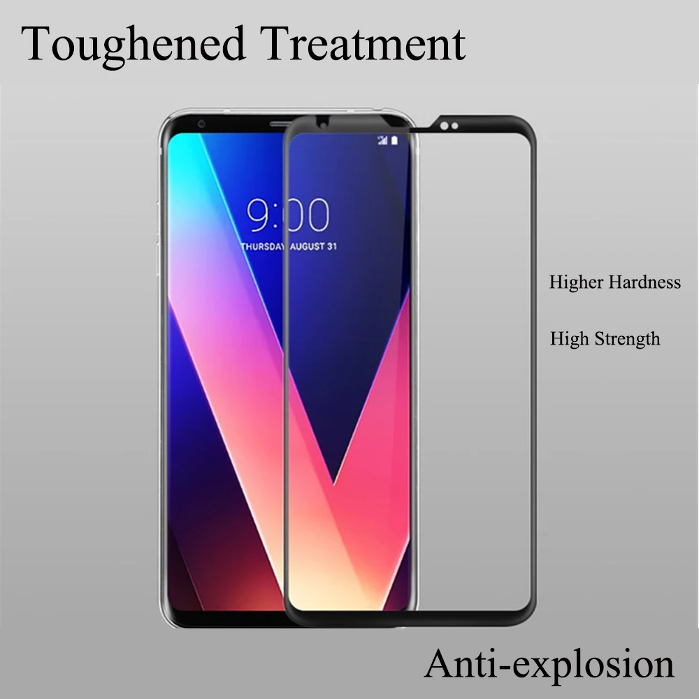 V30plus Стекло 3D Защитная пленка для экрана для LG V30 Стекло для LG V30 Plus закаленное Стекло 3D полное покрытие H930 H930DS H933 H931 H932