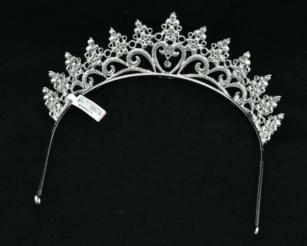 Высококачественная свадебная тиара аксессуары для волос Quinceanera короны сердце