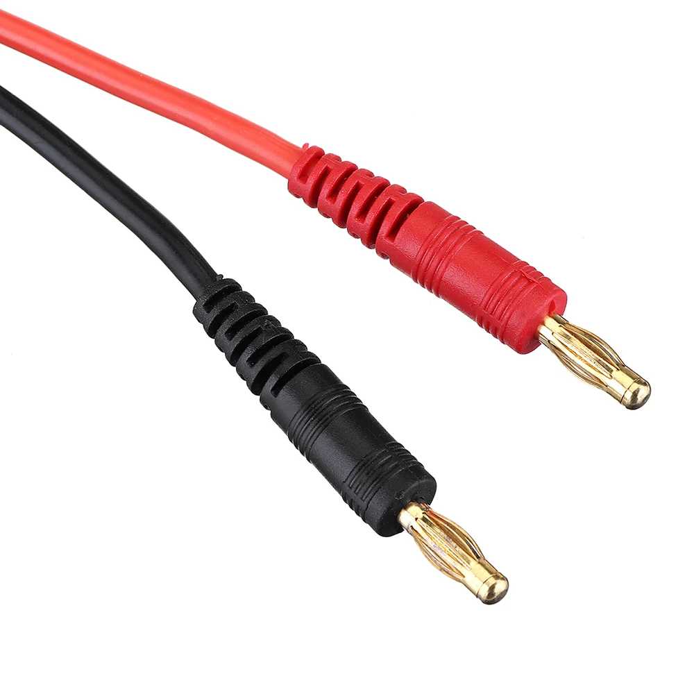 22 см 12/14AWG XT60 Мужской кабель питания с штекерным гнездом для 4,0 мм контрольные выводы вилки типа «банан силиконовый кабель для B6AC Зарядное устройство