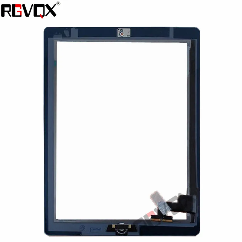Оригинальный сенсорный экран дигитайзер для IPAD 2 A1395 A1396 A1397 черный белый включает
