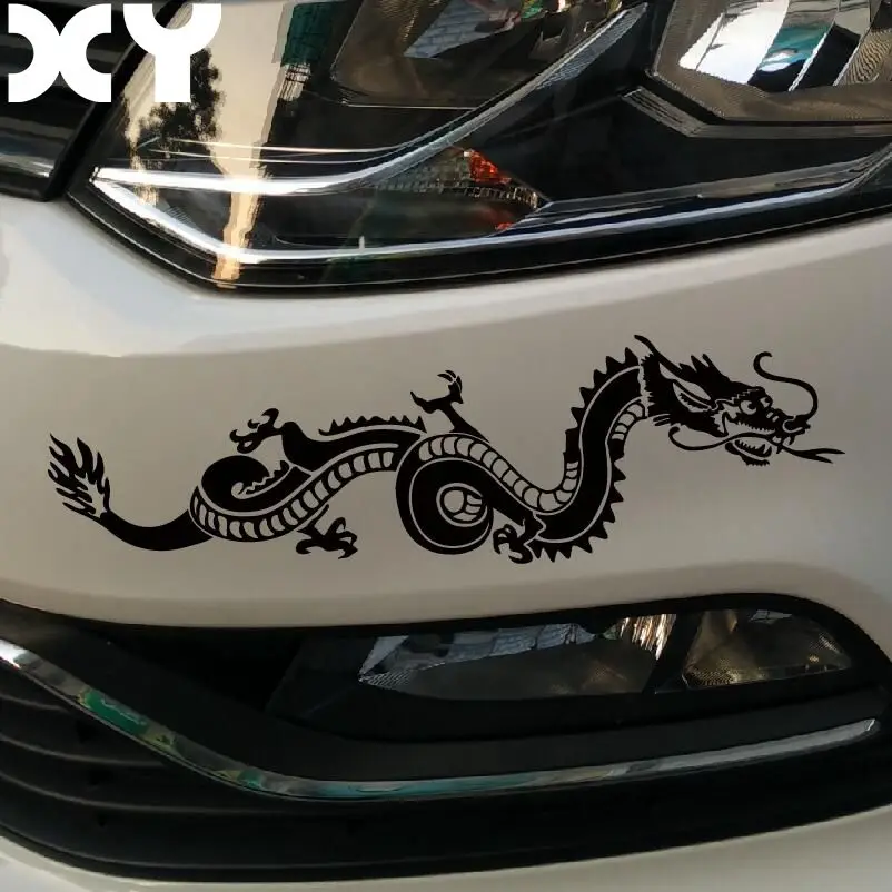 Крутая татуировка дракона виниловая оберточная Автомобильная наклейка s и