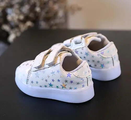 Детская обувь Осенняя мода с подсветкой buty Led для детей детские маленьких