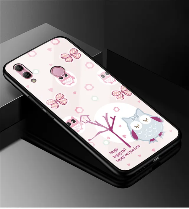 30 A 6,21 ''для huawei Nova Lite 3 Чехол POT-LX2 из закаленного стекла жесткий чехол для телефона для huawei Nova Lite 3 Чехол Nova Lite3 мягкая рамка - Цвет: 30