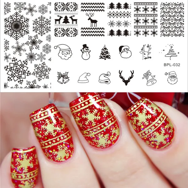 BORN PRETTY дизайн ногтей штамп Шаблон Прямоугольник круглый цветок животное геометрическое изображение пластины маникюр ногти DIY штамповки пластины - Цвет: 23