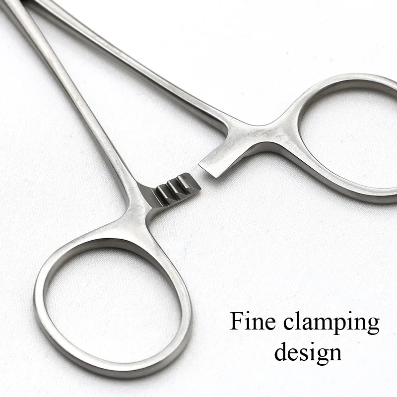 Сильная нержавеющая сталь 12 5 гемостатические щипцы для косметической