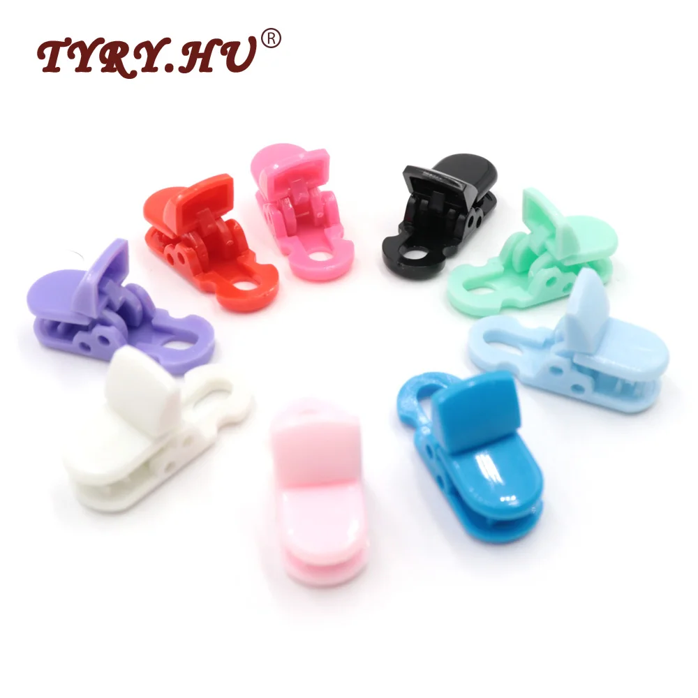 

TYRY.HU 5Pcs Multifunction Flat Head Pacifier Clip Holder Baby Teether Chain Feeding Accessories Special Designed For Baby Safe